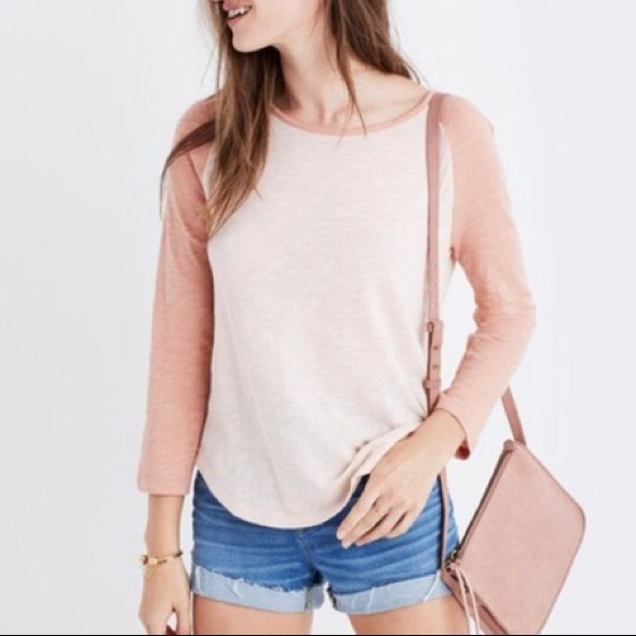 Madewell Tops - Madewell baseball tee XS